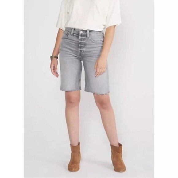 NWT éTICA ORGANIC COTTON Blend Brandy Long Shorts QUARTZSITE EW179122 Size 28